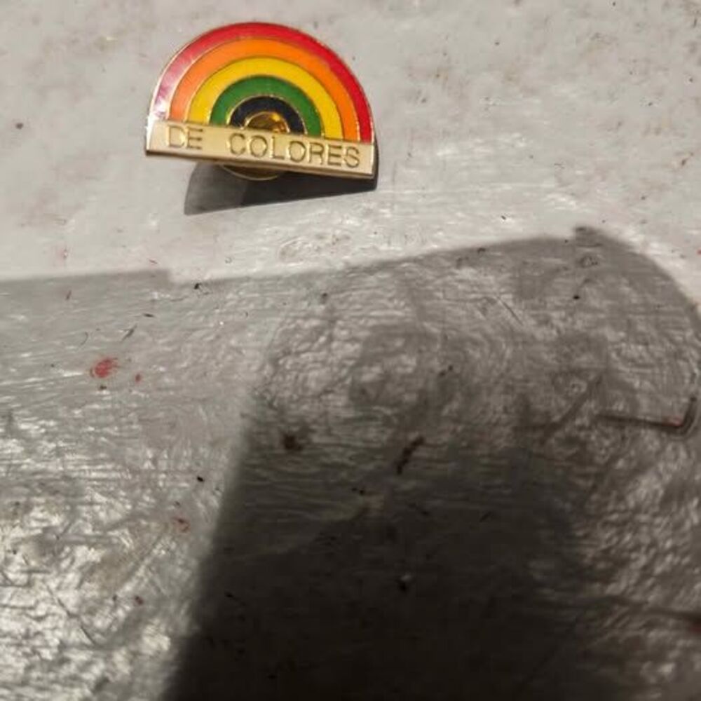 Rainbow Decolores Pin Brooch Hat Tack